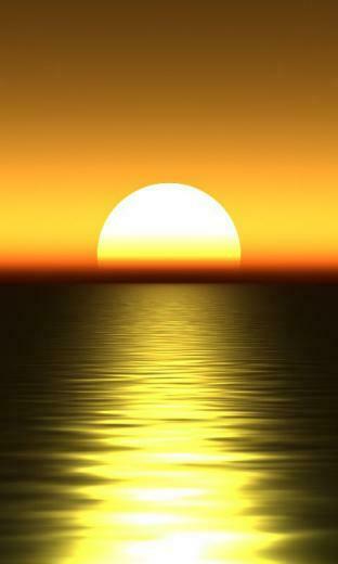 Sunset Waves Live Wallpaper Screenshot