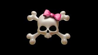 Pics Photos Girly Wallpaper Pink Skull