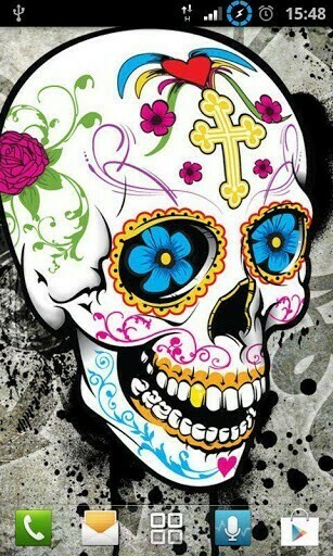 Girly Skull Wallpaper For Android By Daglycat Appszoom