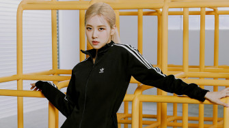 Wallpaper Rose Blackpink Adidas Photoshoot 4k HD