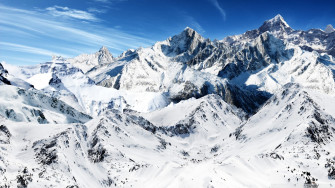 Snow Mountain Wallpaper HD