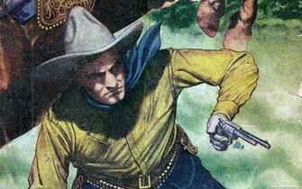 Tom Mix Western Vintage Comic Wallpaper Jpg