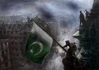 Graafix Spot Graphics Wallpaper Flag Of Pakistan
