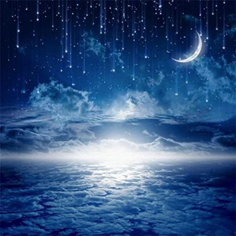 Amazon Aofoto Dreamy Starry Sky Backdrop Sweet