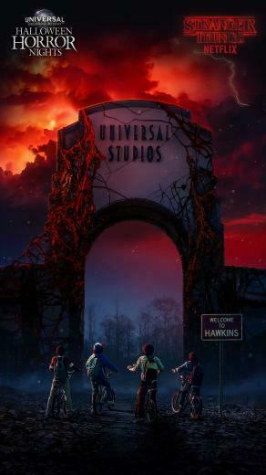 Universal Orlando Close Up Stranger Things Themed