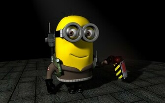 Ghostbuster Minion Despicable Me Wallpaper Desktop Background