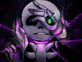 Sans And Gaster By Randomcolornice