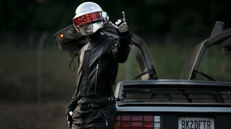 Daft Punk Delorean Shoot Wallpaper HD 3d