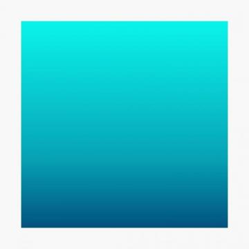 Summer Beach Chic Abstract Teal Blue Turquoise Ombre Metal Print