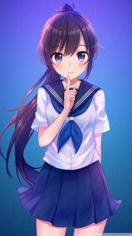 Cute Anime Girl Wallpaper Phone