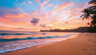 Beach Panorama Wallpaper