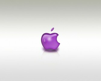 Apple Wallpaper Purple By
