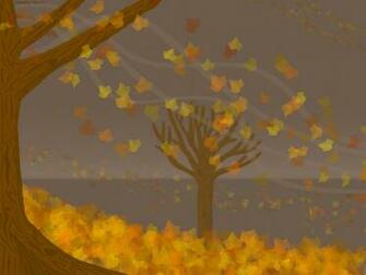 Abstract Spring Leaves Tree Powerpoint Background Ppt