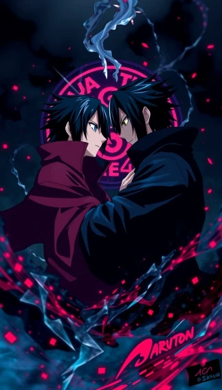 Itachi Sasuke Phone Wallpaper