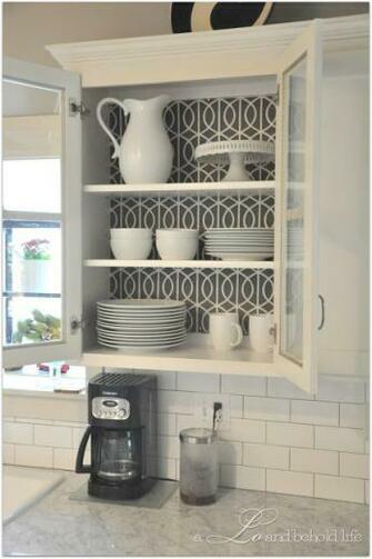 Cabinet Wallpaper Cute For Cabinets With Glass Doors Ikea Decora