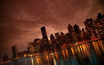 Manhattan Nyc Reflections Wallpaper HD