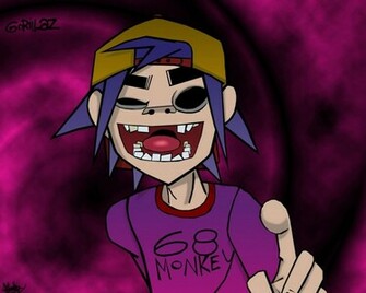 2d From Gorillaz By Bambisreflection