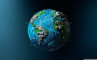 High Tech Earth Ultra HD Desktop