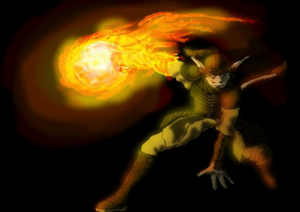 Fireball Wallpaper Terrin