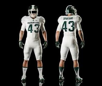 Michigan State Football Uniforms