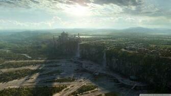 City Future Wallpaper Fantasy Art