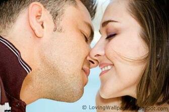 Loving Couple Kiss HD Wallpaper Cute