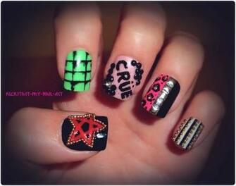 Motley Cruel Nails Nail Designs Wallpaper