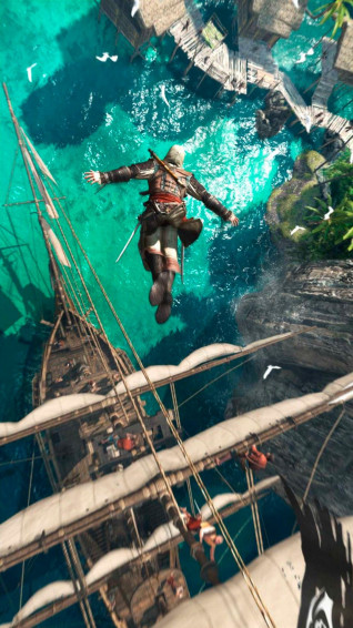 Assassins Creed Black Flag Artwork Fantasy Wallpaper