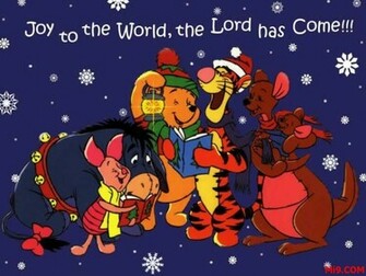 Cartoon Christmas Picture Wallpaper