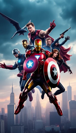 Avengers Mobile 4k Wallpaper