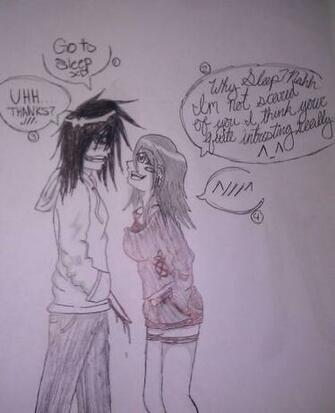 Kyara Meets Jeff The Killer By Kiara Kitty