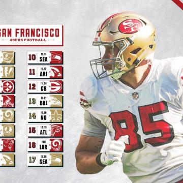 49ers Schedule Wallpaper Niners Nation
