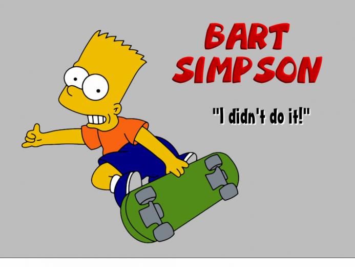 Home Simpsons Bart Simpson Pictures