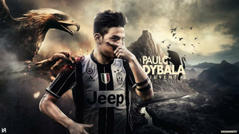 Paulo Dybala Desktop Wallpaper Featuring Rzrgfx By