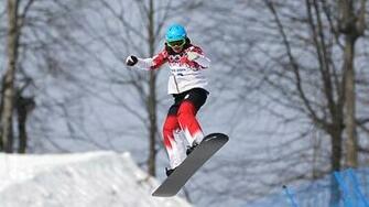 Cross Snowboard Competitions Foto Gambar