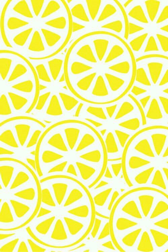 Cute Yellow Pattern Wallpaper