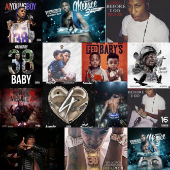 Youngboy Nba Album Cover Wallpaper Collage Best Rapper Alive