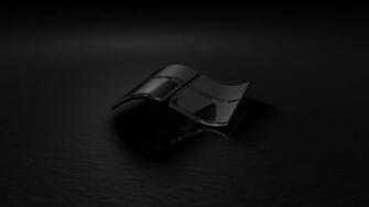 Wallpaper Windows Black Glass Reflection Laptop