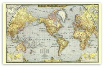 World Map HD Desktop Wallpaper Widescreen High Definition