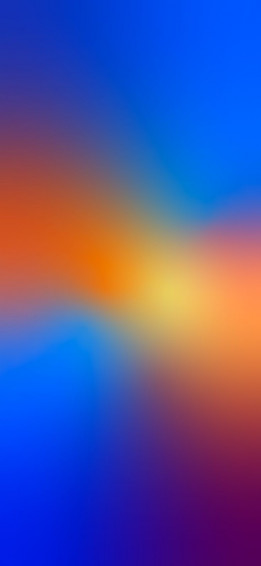 Blue To Orange Gradient For iPhone By Hk3ton On Black