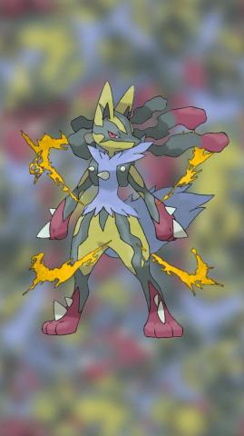 Shiny Mega Lucario Wallpaper For Samsung Galaxy S4 By Johannes