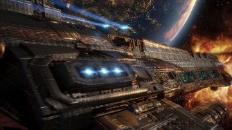 Spaceship 4k Ultra HD Wallpaper