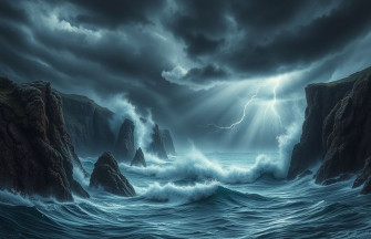 Stormy Ocean Wallpaper