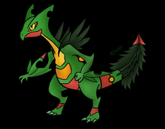 Mega Sceptile By Kuukytrooper