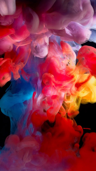 Colorful Smoke Background Wallpaper