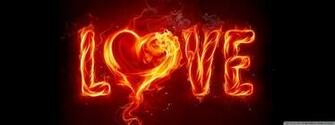 Fire Love 4k HD Desktop Wallpaper For Ultra Tv Dual