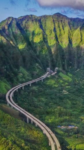 Oahu Hawaii Mountains iPhone Wallpaper In