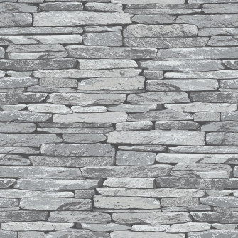 Slate Stone Wall Effect Wallpaper