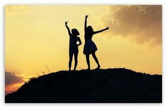 Best Friends Forever HD Wallpaper For Standard Fullscreen Uxga