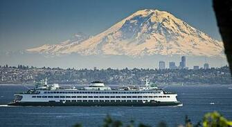 Image Mount Rainier Puget Sound Seattle Pc Android iPhone